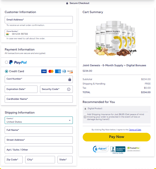 ProDentim-Secure-Checkout